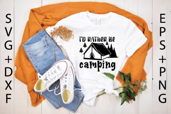 I’d Rather Be Camping SVG: A Designer’s Review