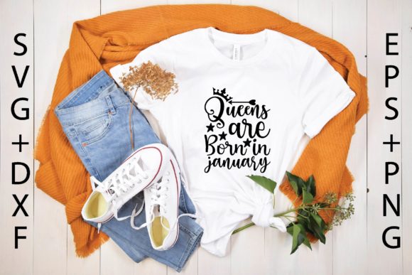 Reviewing Queens Are Born in January Svg for Embroidery