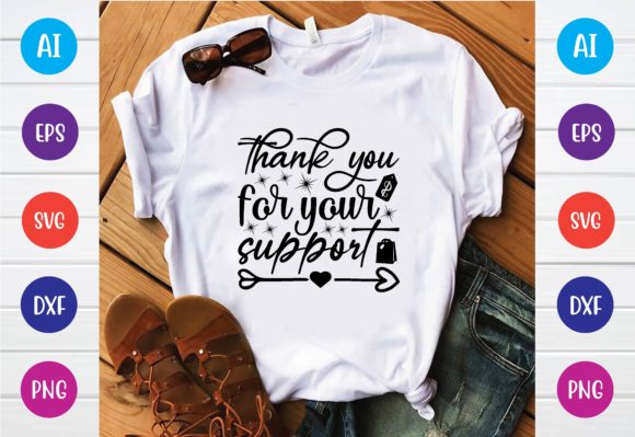 Reviewing the Thank You for Your Support SVG for Embroidery